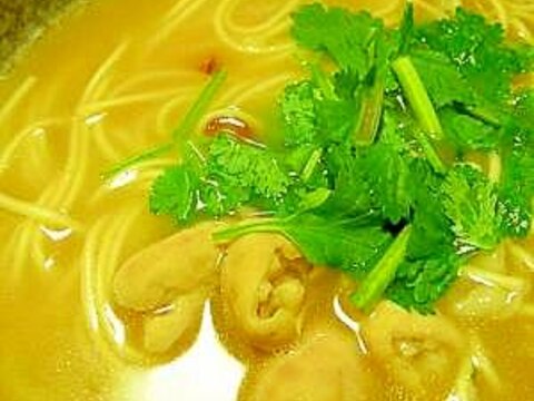 台湾の名店「阿宗麺線」っぽい豚モツラーメン